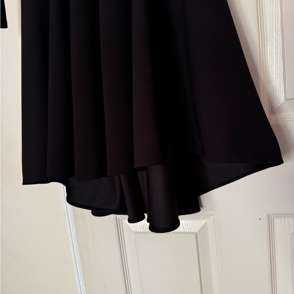 Express: Black high low cocktail dress. Small - Picture 3 of 4